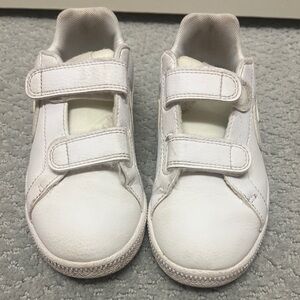 White Nike sneakers